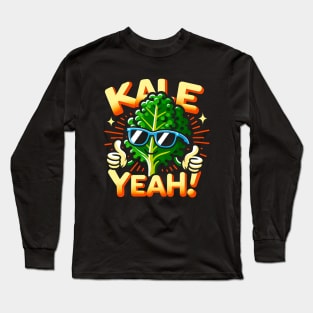 Kale Yeah! Gardening Lover Gift Long Sleeve T-Shirt